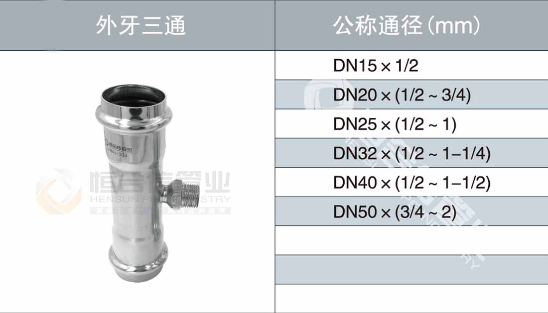 外牙三通（tōng）參數1